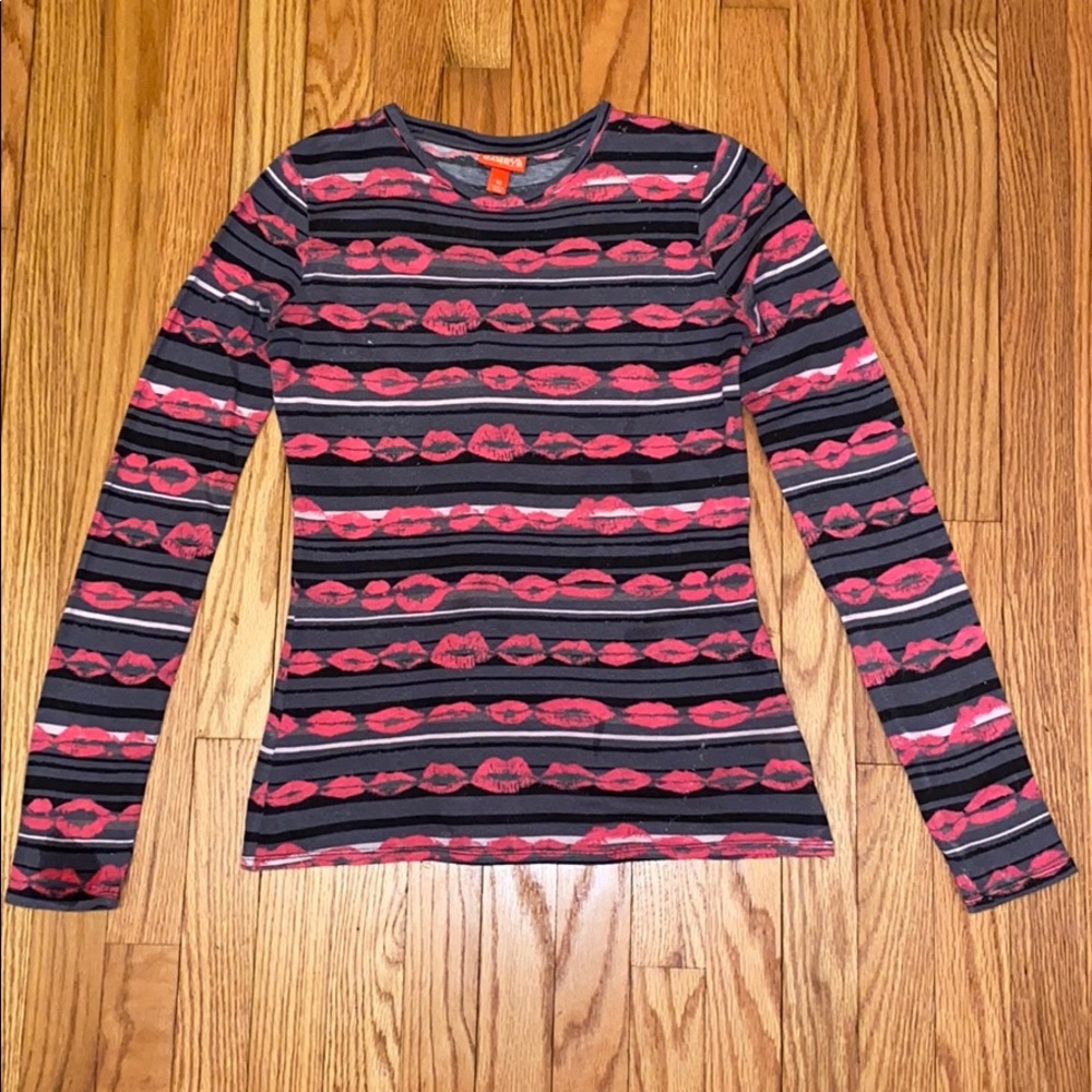 Lips👄Print Top by Kirna Zabete at Target. XSmall